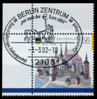 BRD BUND 2002 Nr 2232 Zentrisch Gestempelt ECKE-OLI X767D1E - Used Stamps