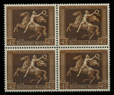 3. REICH 1938 Nr 671y Postfrisch VIERERBLOCK X77D49A - Nuevos