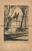 R646750 London. Marshal Foch Statue. Fine Art Studio - Other & Unclassified