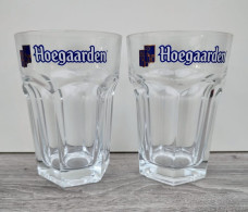 2 Verres à Blanche Hoegaarden 25 Cl - Glazen