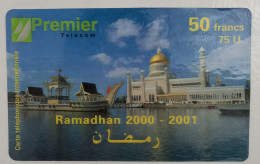 Télécarte Internationale Premier Télécom Ramadhan 2000-2001 - Altri & Non Classificati