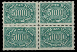 D-REICH INFLA Nr 256c Postfrisch VIERERBLOCK X809926 - Unused Stamps