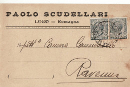 1856 RAVENNA LUGO SCUDELLARI X RAVENNA - Marcofilía