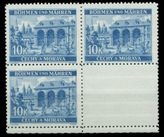 BÖHMEN MÄHREN 1939-1940 Nr 60 LS Un Postfrisch VIERERBL X828402 - Ungebraucht