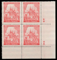 BÖHMEN MÄHREN 1941 Nr 68bPlSt2R Postfrisch VIERERBLOCK X8284F2 - Neufs