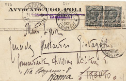 1860 TRIESTE POLI AVVOCATO - Storia Postale