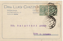 1862 VERONA CHIZZONI - Storia Postale