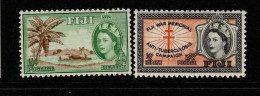 Fiji SG 296-297 1954 Health Stamps, Mint Never Hinged - Fiji (...-1970)
