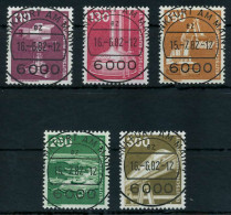 BRD DS INDUSTRIE U. TECHNIK Nr 1134-1138 Gestempelt X92BD1A - Used Stamps