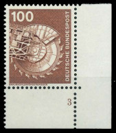 BRD DS INDUSTRIE U. TECHNIK Nr 854 Postfrisch FORMNUMME X92C08E - Unused Stamps