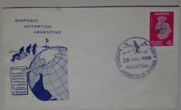 Argentine - Enveloppe Premier Jour Sur Le Thème Du Symposium Sur L'Antarctique Argentin (1959) - Nuevos