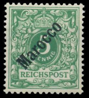 DEUTSCHE AUSLANDSPOSTÄMTER MAROKKO Nr II Postfrisch X094596 - Deutsche Post In Marokko