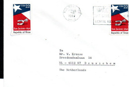 DENISTRY - USA - 1987 - COVER TO NETHERLANDS WITH DENTAL SOLGAN POSTMARK - Medicine