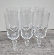 6 Verres / Flûtes à Champagne - Vasos