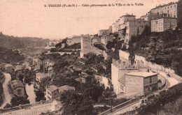 CPA - THIERS - Côtés Pittoresques De La Ville Et De La Vallée - Edition Figuet - Thiers