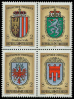 ÖSTERREICH 1976 Nr 1522 30 VBb Postfrisch VIERERBLOCK X255AF6 - Neufs