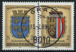 ÖSTERREICH 1976 Nr 1522 30 WZda Zentrisch Gestempelt WAAGR P X255B4A - Oblitérés