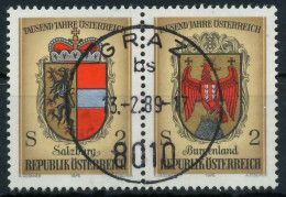 ÖSTERREICH 1976 Nr 1522 30 WZde Zentrisch Gestempelt WAAGR P X255B3A - Gebruikt