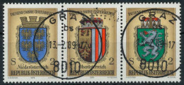 ÖSTERREICH 1976 Nr 1522 30 WZdg Zentrisch Gestempelt 3ER STR X255B6E - Usados