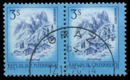 ÖSTERREICH DS SCHÖNES ÖSTERR. Nr 1596II Gestempelt WAAGR X25C58E - Otros & Sin Clasificación