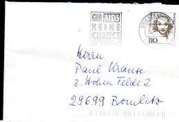 DENISTRY - GERMANY - COVER TO BOULITZ WITH DENTAL SLOGAN  POSTMARK - Geneeskunde