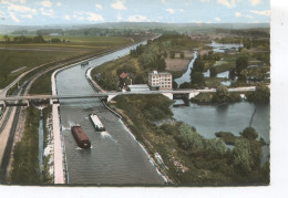 CPSM GF - BRIE - Vue Aérienne Sur Le Canal - - Autres & Non Classés