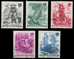 ÖSTERREICH 1961 Nr 1092-1096 Gestempelt X25CBC6 - Gebraucht