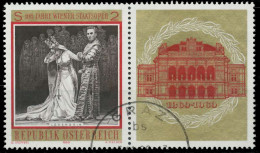 ÖSTERREICH 1969 Nr 1294 1301 WZd04 Gestempelt WAAGR PAAR X26395A - Used Stamps