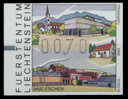 LIECHTENSTEIN AUTOMATENMARKEN Nr 18-070 Postfrisch X284D52 - Otros & Sin Clasificación