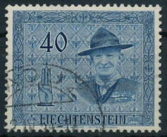 LIECHTENSTEIN 1953 Nr 318 Gestempelt X28DFB2 - Usati