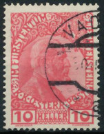 LIECHTENSTEIN 1912 Nr 2y Gestempelt X28E026 - Gebruikt