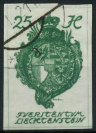 LIECHTENSTEIN 1920 Nr 21 Gestempelt X28E082 - Used Stamps
