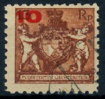LIECHTENSTEIN 1924 Nr 62A Gestempelt X28E10A - Used Stamps