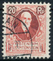 LIECHTENSTEIN 1925 Nr 73 Gestempelt X28E152 - Used Stamps