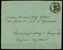 DEUTSCHES REICH 1923 INFLA Nr 329A BRIEF EF X2985EA - Covers & Documents