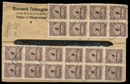 DEUTSCHES REICH 1923 INFLA Nr 325BP Zentrisch Gestempelt BRF X298602 - Used Stamps