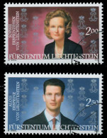 LIECHTENSTEIN 2002 Nr 1299-1300 Gestempelt X29872A - Used Stamps