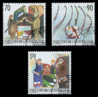 LIECHTENSTEIN 2003 Nr 1333-1335 Gestempelt X2987F6 - Usati