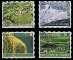 LIECHTENSTEIN 2004 Nr 1348-1351 Gestempelt X29882A - Oblitérés