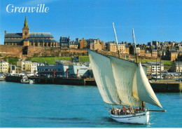 CPM - L - BATEAU - VOILIER - GRANVILLE - LA GRANVILLAISE DANS LE PORT - Zeilboten