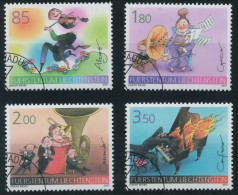 LIECHTENSTEIN 2007 Nr 1438-1441 Gestempelt X298B36 - Used Stamps