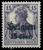 BES. 1WK LANDESPOST BELGIEN Nr 16a Postfrisch X4350E6 - Besetzungen 1914-18