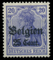 BES. 1WK LANDESPOST BELGIEN Nr 18c Postfrisch X43B18E - Bezetting 1914-18