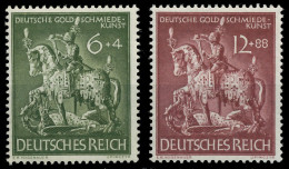 DEUTSCHES REICH 1943 Nr 860-861 Postfrisch S14540A - Unused Stamps