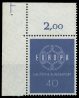 BRD BUND 1959 Nr 321 Postfrisch ECKE-OLI X558386 - Unused Stamps