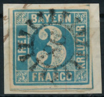 BAYERN MÜHLRADSTEMPEL AUF Nr 2II GMR _98 ZENTR- X6DE122 - Used