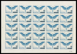 SCHWEIZ FLUGMARKEN Nr 320IaI 320IV Postfrisch KLEINBG X72376E - Unused Stamps