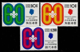 HON-01- HONG KONG - 1971 - MNH - SCOUTS- DIAMOND JUBILEE 1911-1971 - Nuevos