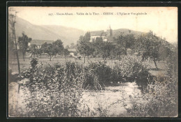 CPA Odern, L`Eglise Et Vue Generale  - Autres & Non Classés