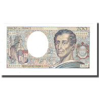 France, 200 Francs, 1992, SPL, Fayette:70.12c, KM:155e - 200 F 1981-1994 ''Montesquieu''